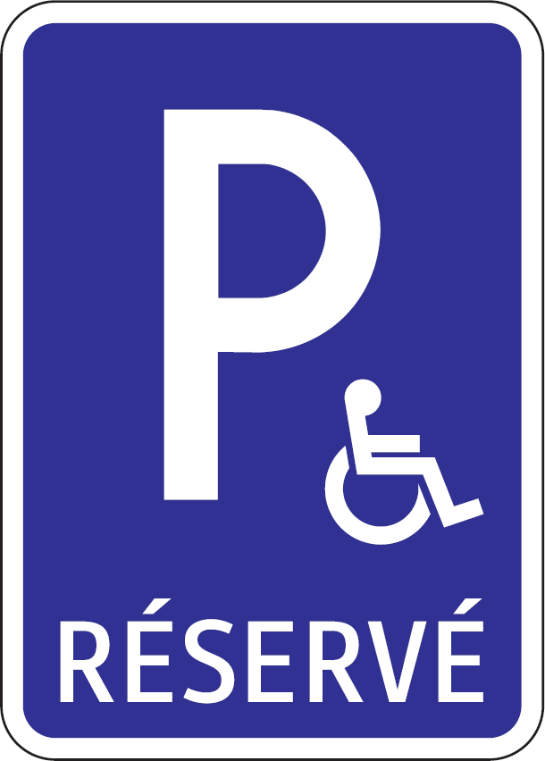IP 16 - Parkovisko parkovacie miesta s vyhradeným státím (alternatíva) 2