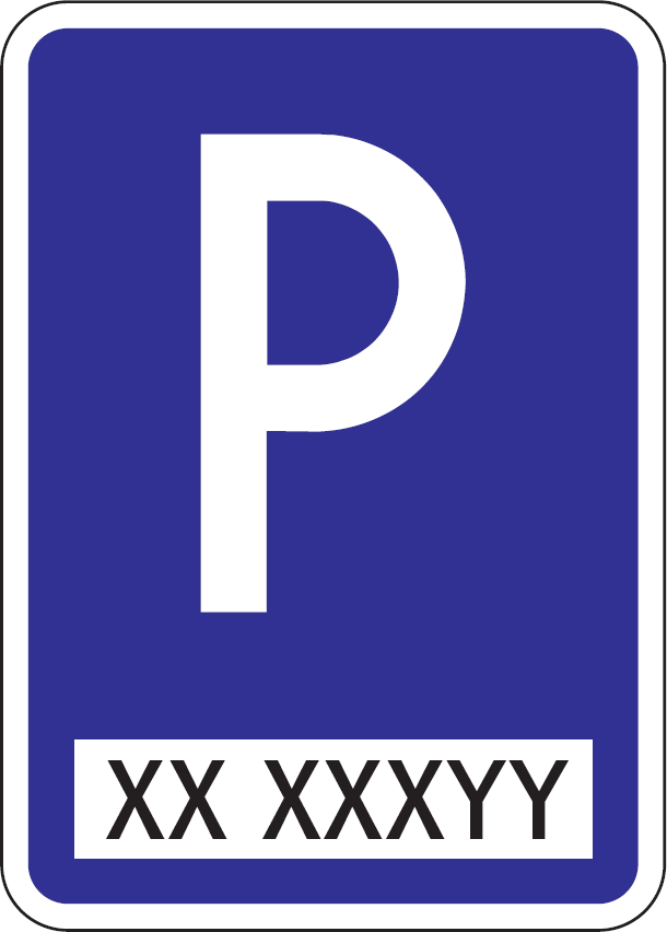 IP 16 - Parkovisko parkovacie miesta s vyhradeným státím (alternatíva) 3