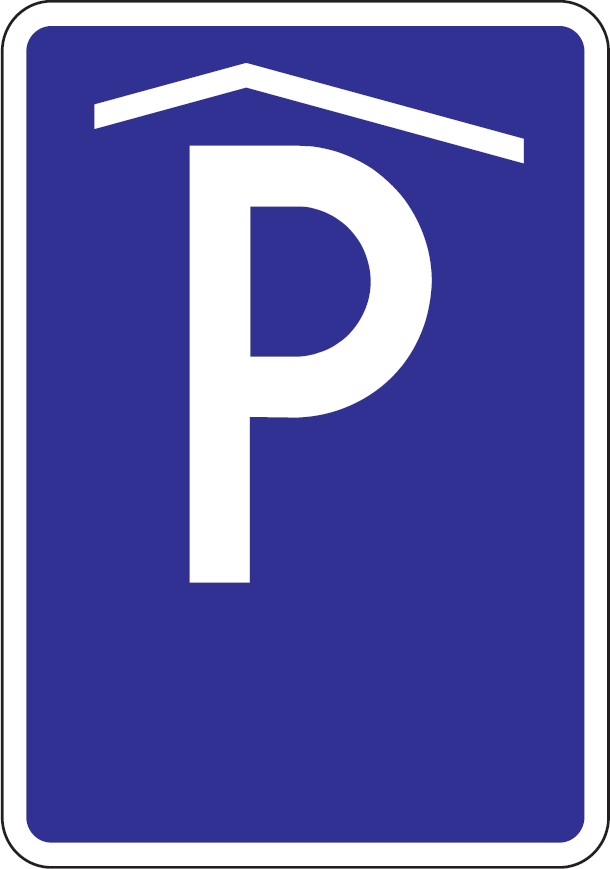 IP 18 - Kryté parkovisko, parkovacia garáž alebo parkovací dom (vzor)