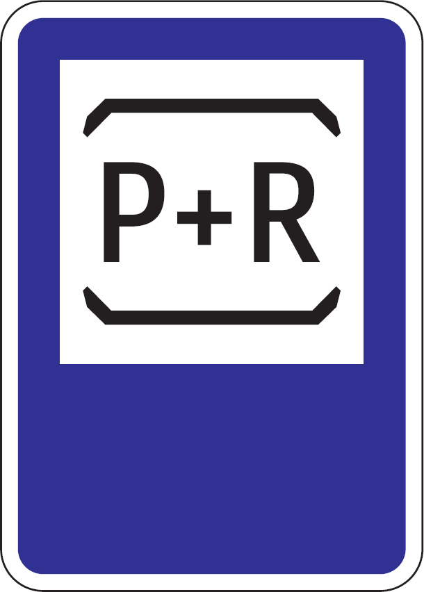 IP 19 - Parkovisko P+R (vzor)